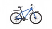 Велосипед 26' хардтейл, рама алюминий FORWARD HARDI 26 2.0 disc синий, 21ск., 17' RBKW9M66Q005